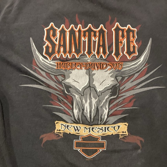 Men Harley Davidson faded tee black size L - Picture 5 of 7